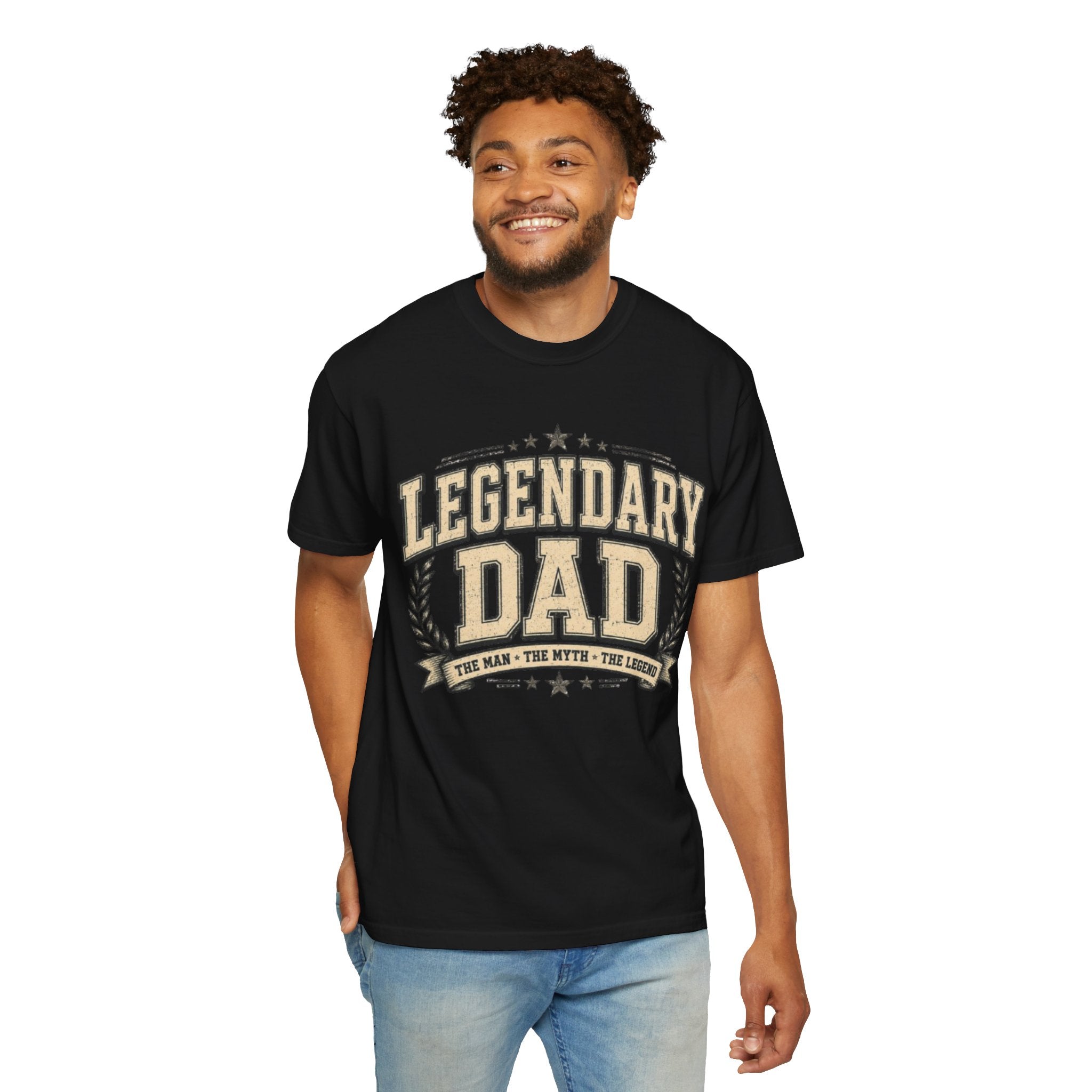 Legendary Dad T-Shirt — 'Legendary Dad: One Man • The Myth • The Legend' Father's Day Tee