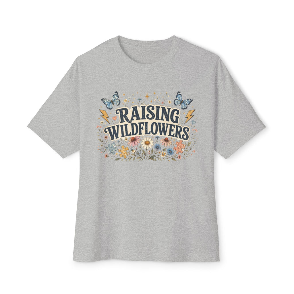 Raising Wildflowers Tee — Floral Mom Nature Graphic Shirt