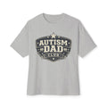 Autism Dad Club Tee — Oversized Boxy T-Shirt for Proud Fathers