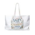 Weekender Bag — "Salty Air, Sun‑Kissed Hair" Beach Tote