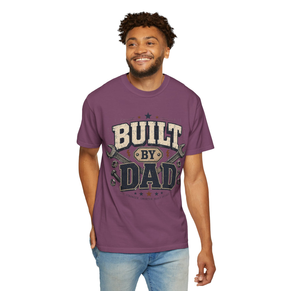 Built By Dad T-Shirt — Father's Day Gift, Vintage Tool Graphic Tee