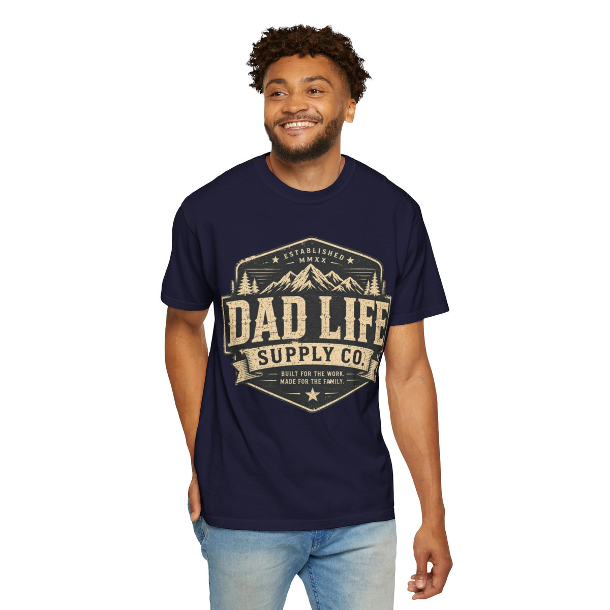 Dad Life Supply Co. T-Shirt — Vintage Outdoor Fathers Day Tee