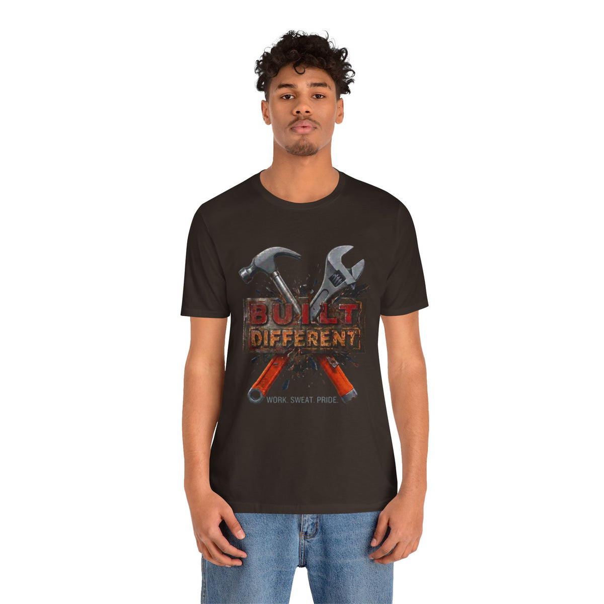 Built Different Tools T-Shirt — Work Sweat Pride Mechanic Tee