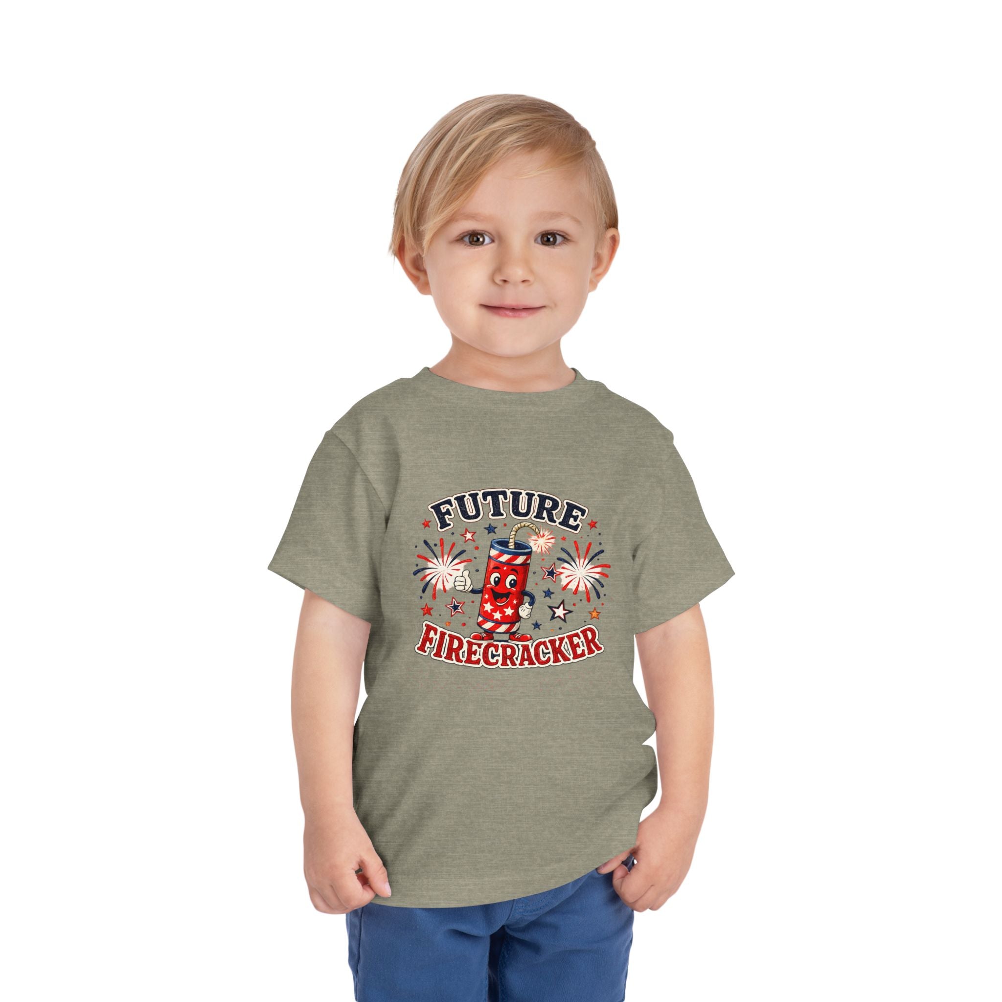 Future Firecracker Toddler Tee — Patriotic 4th of July Shirt