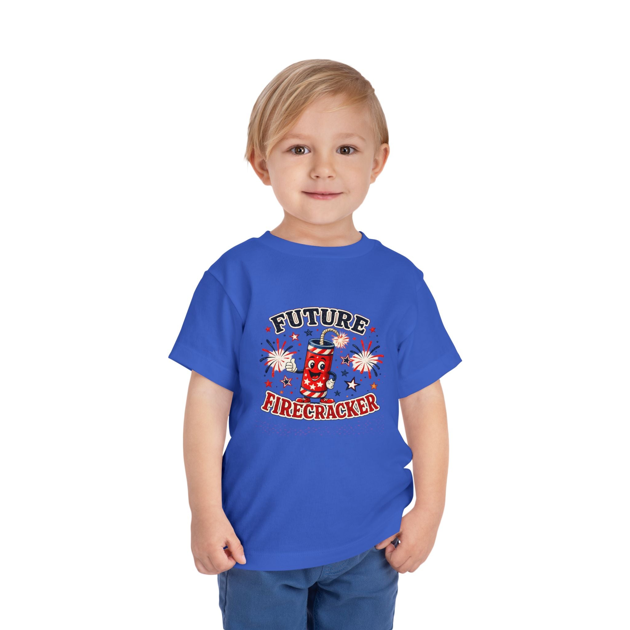 Future Firecracker Toddler Tee — Patriotic 4th of July Shirt