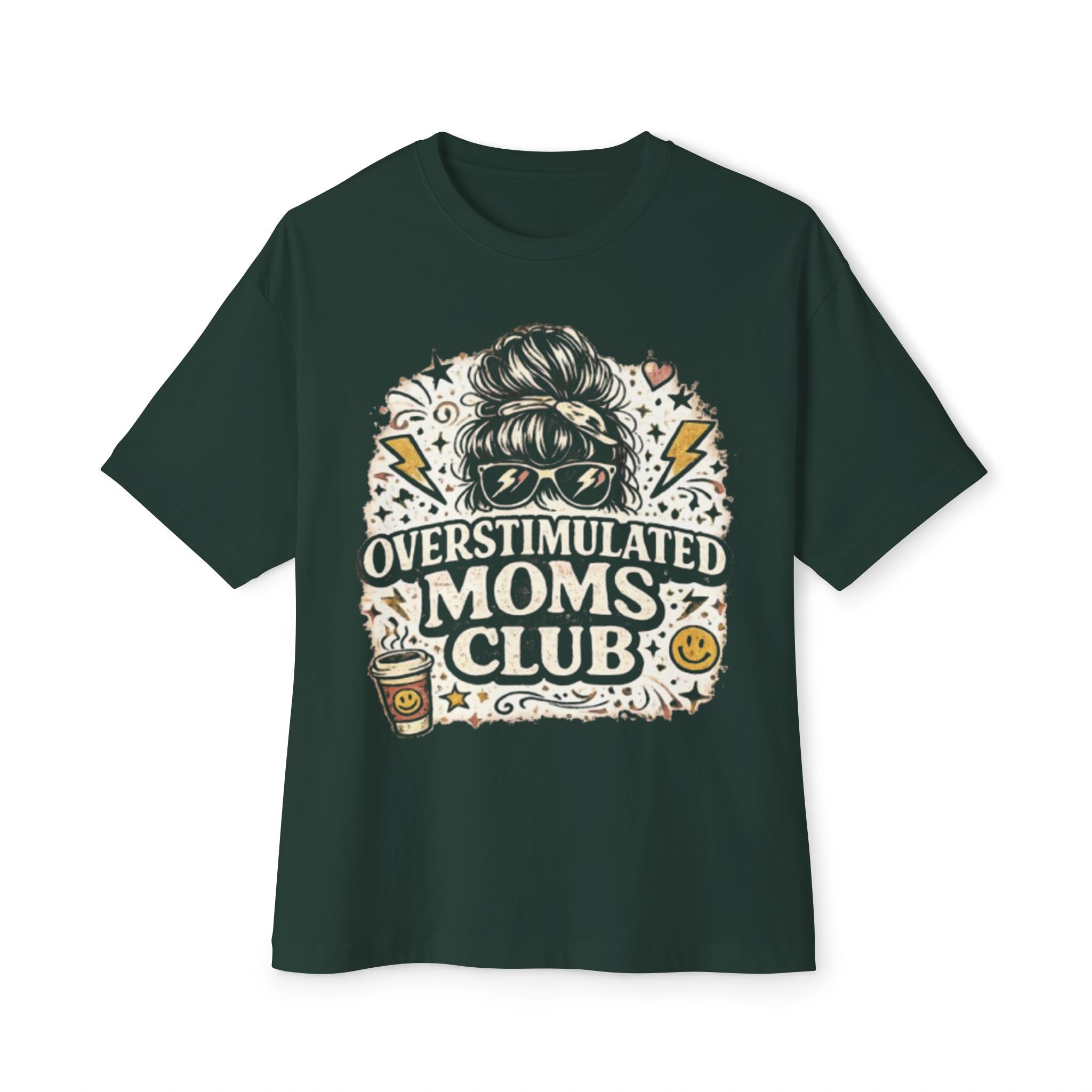 Overstimulated Moms Club Tee