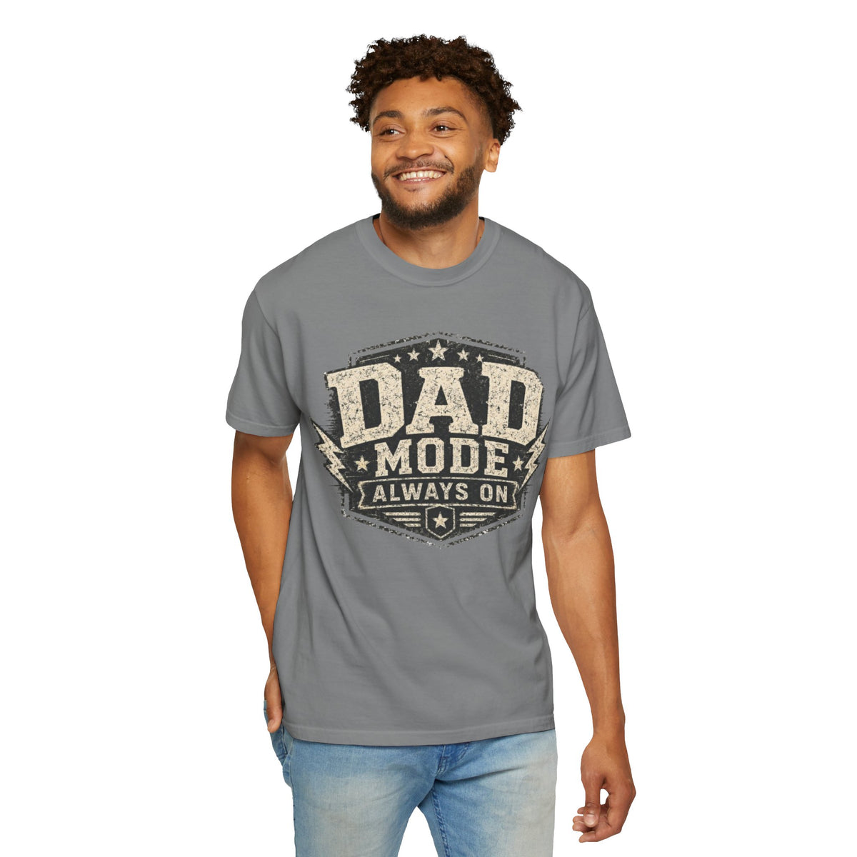 Dad Mode Always On T-Shirt — Vintage Father’s Day Tee