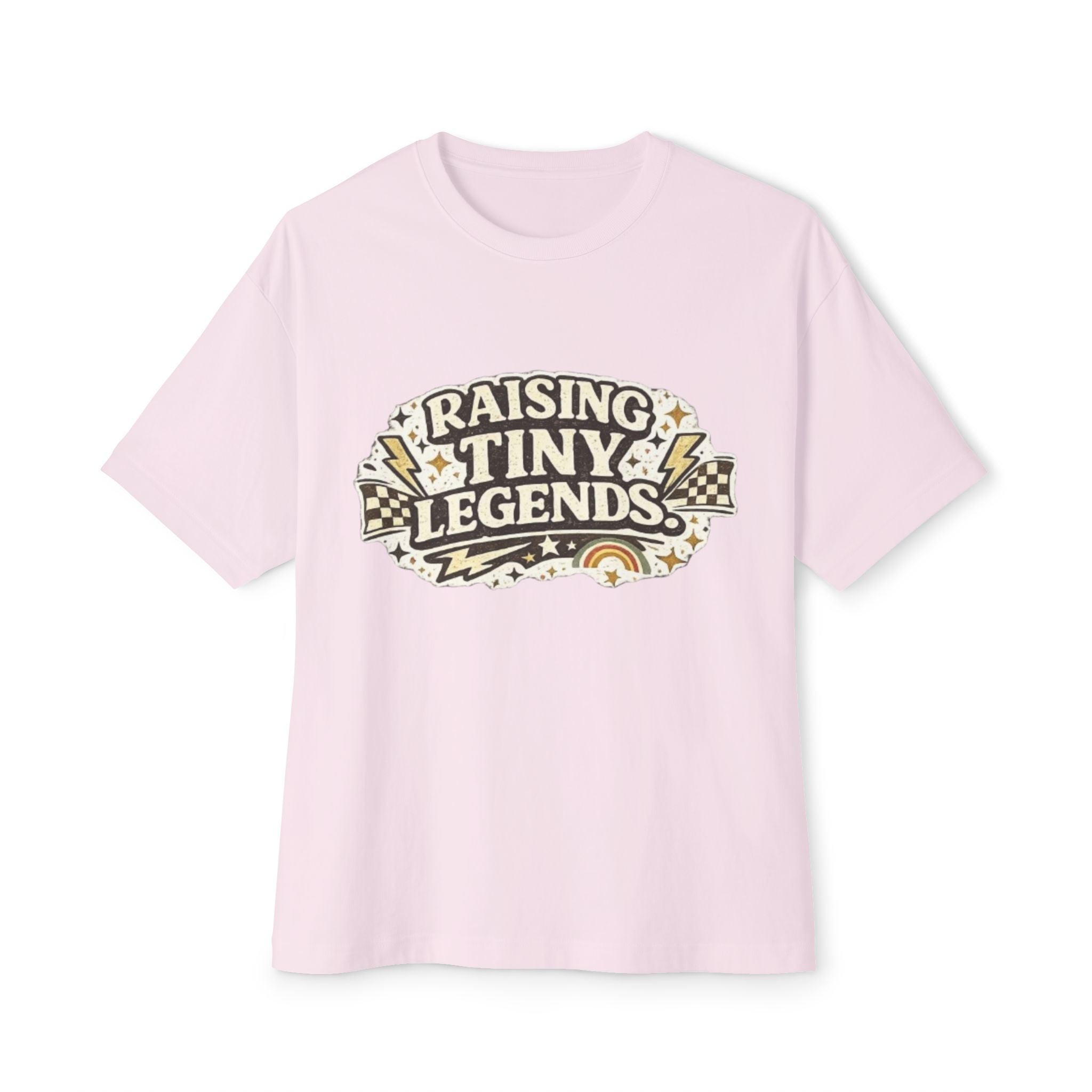 Raising Tiny Legends Tee — Retro Kids Parent Graphic T-Shirt