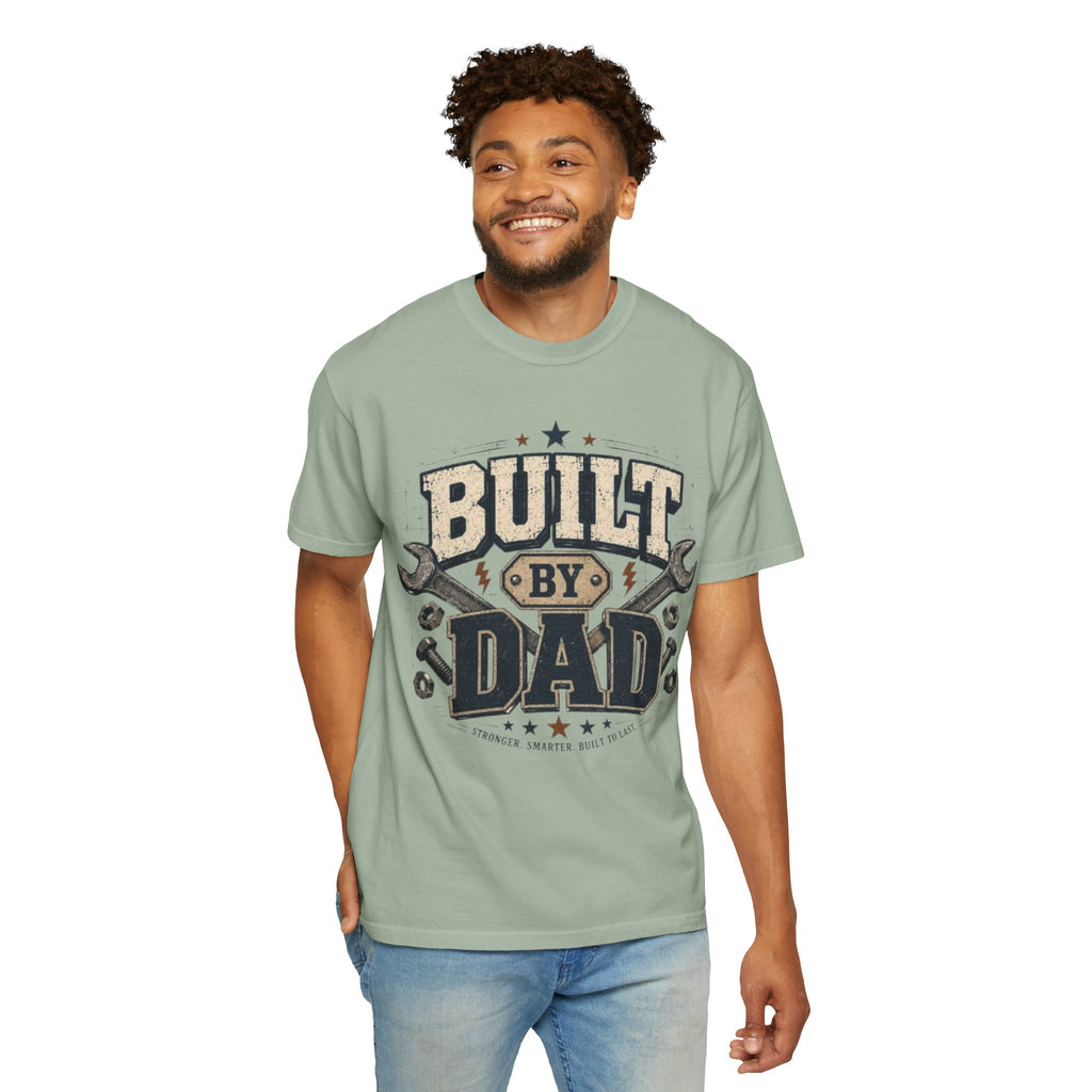 Built By Dad T-Shirt — Father's Day Gift, Vintage Tool Graphic Tee