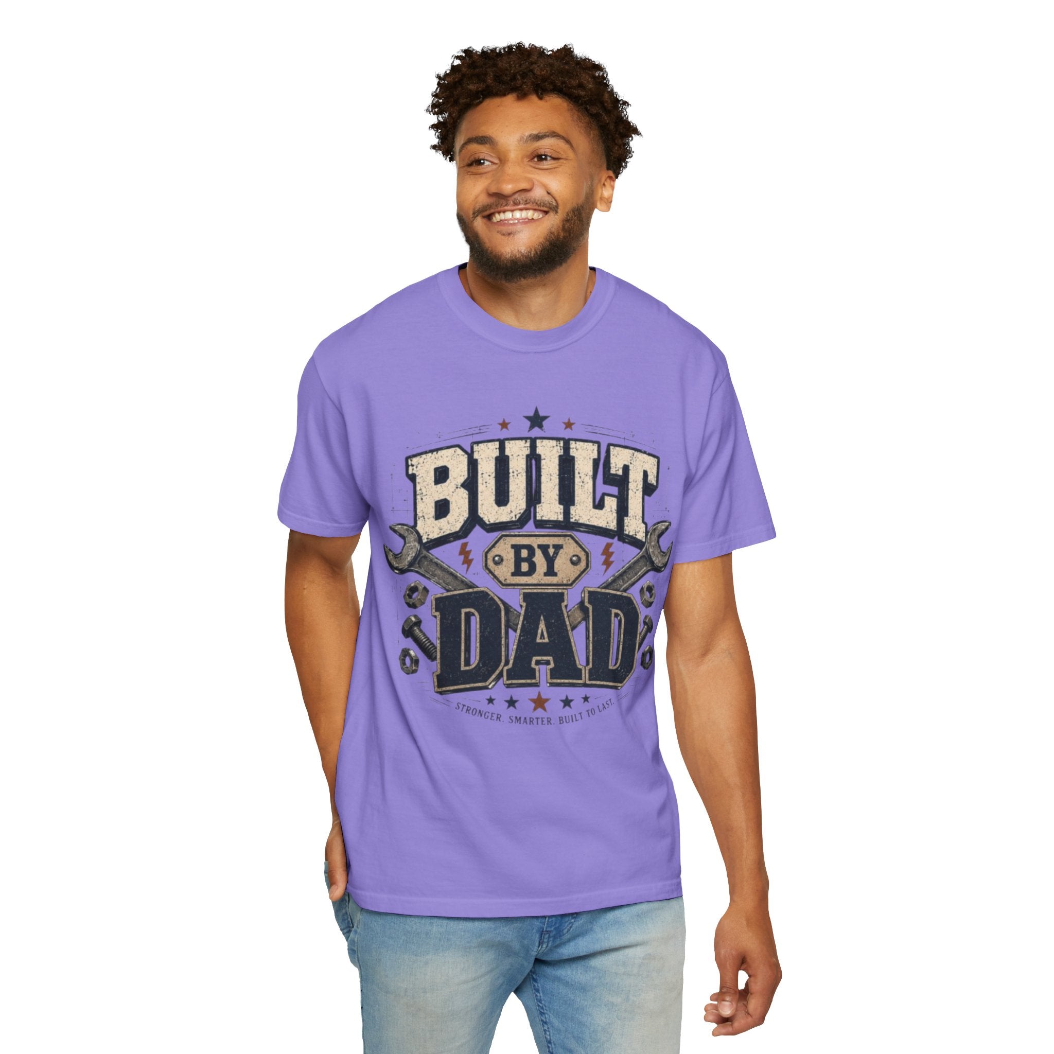 Built By Dad T-Shirt — Father's Day Gift, Vintage Tool Graphic Tee