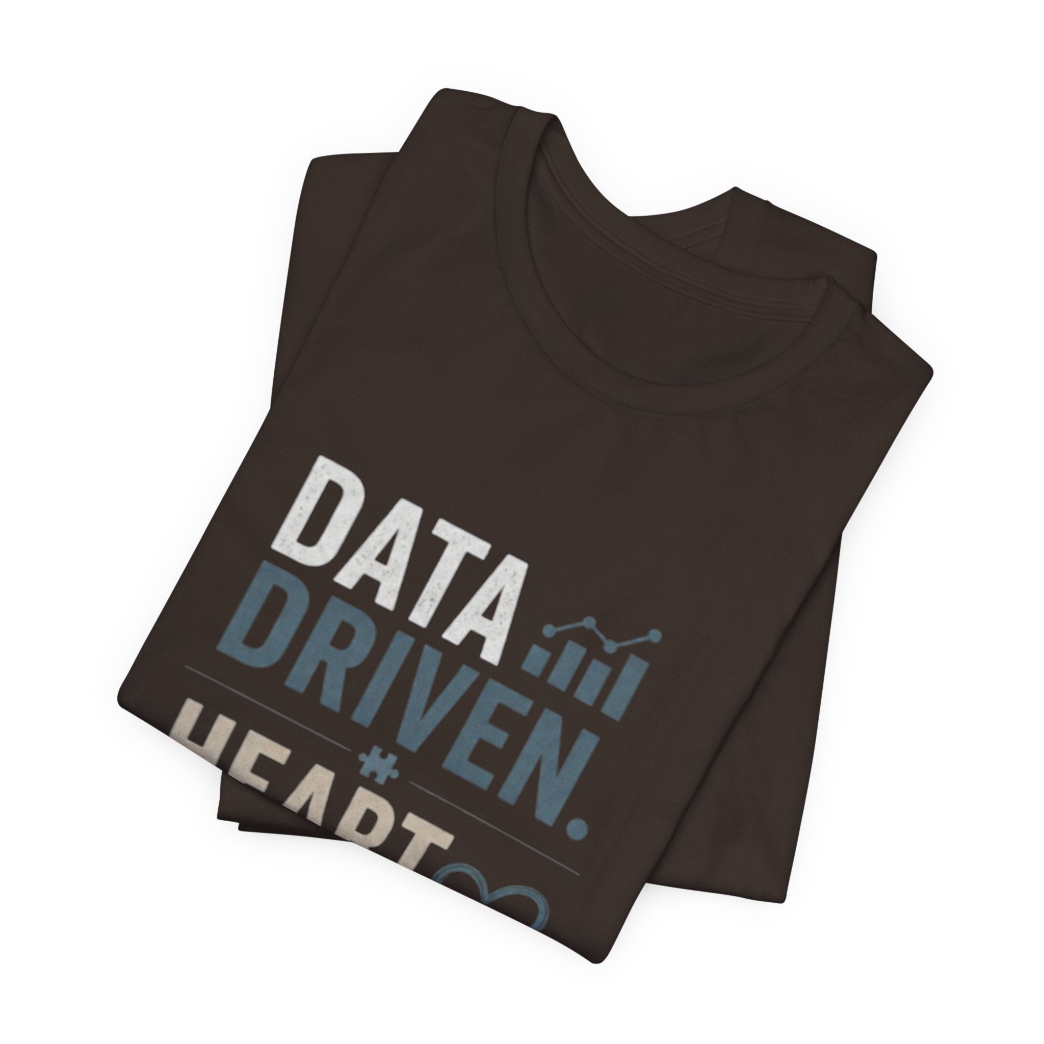 Data Driven, Heart Led T-Shirt — Inspirational Tech & Leadership Tee